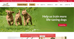 Desktop Screenshot of medicaldetectiondogs.org.uk